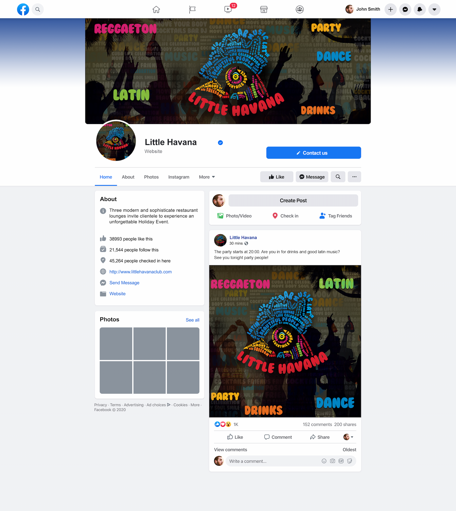 Facebook Little Havana